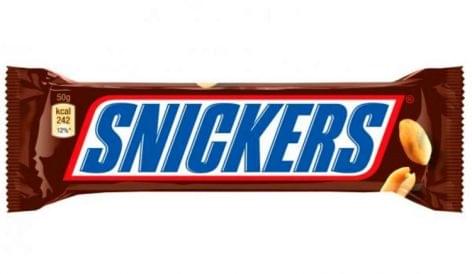 The Snickers giant weighs two tons