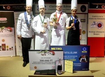Lendvai Levente, az Arany Kaviár séfje lett a Jeunes Chefs Rôtisseurs Ifjúsági Szakács VB hazai döntőjének győztese