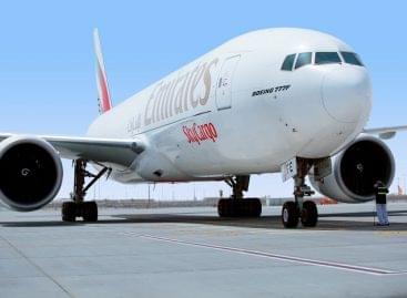 Emirates will ship nine cargo aircraft to Hungary by mid-April