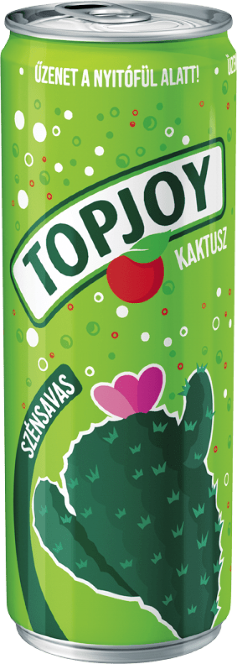 Topjoy soft drinks – carbonated and canned