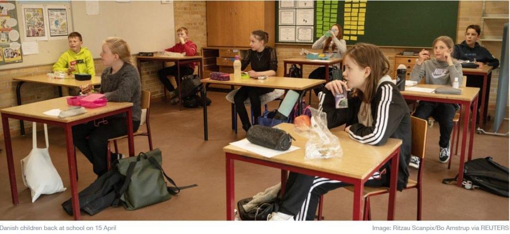 Dániában hamar visszanyitották az iskolákat