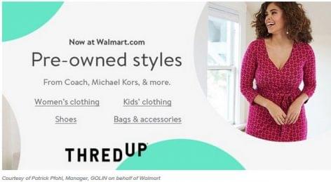 Walmart joins secondhand resale