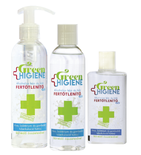 GreenHigiene kéz-, bőr- és felületfertőtlenítők