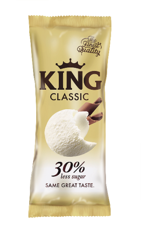 KING CLASSIC jégkrém – 30% CUKOR