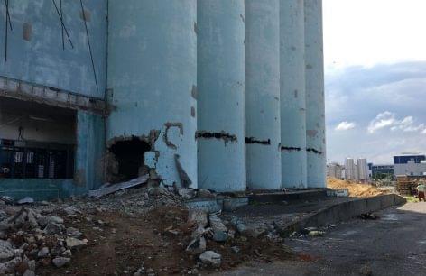 Látványos robbantással folytatódik a nyírbátori Domestos-gyár bővítésének előkészítése