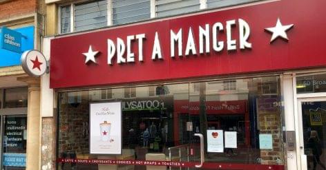 Pret to close 30 UK stores