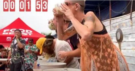 20 pound ramen contest – Video of the day