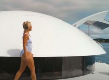 Luxushotelszobasejt a tengeren – A nap videója