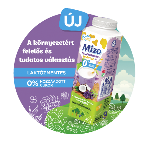 MIZO lavender-coconut drink 450 ml