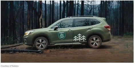 Subaru shows real wildfire footage in new ad