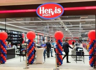 Hervis continues its expansion in Hungary