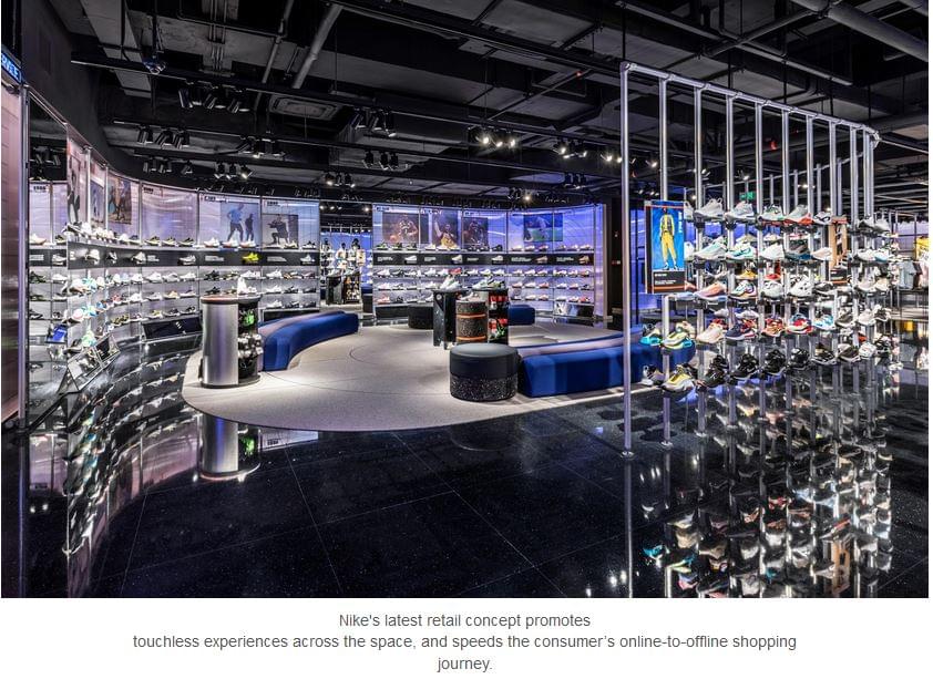 Nike Rise a legújabb zászlóshajó üzlet 