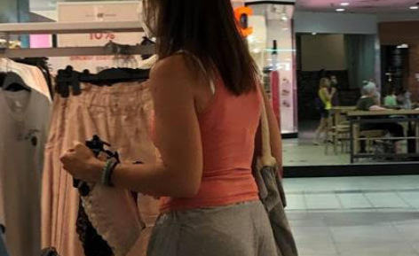 Shoppers are coming out of the store with smaller and smaller bags