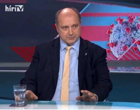 TV interjú a vendéglátás helyzetéről Kovács Lászlóval, az MVI elnökével