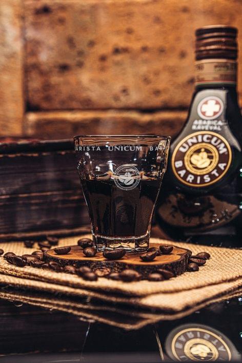 Introducing Unicum Barista from more than 40 Unicum herbs, with arabica coffee extract, aged in oak barrels