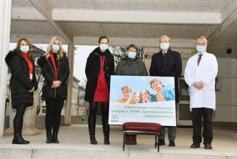 Nestlé supports the renovation of a children’s hospital