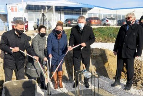 The cornerstone of a new hall in Tatabánya was laid by Thermotechnika-Crown Cool