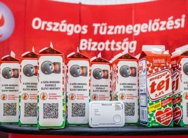 Disaster protection campaigns to prevent carbon monoxide poisoning on three million milk cartons