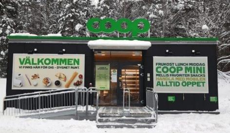 Megnyitotta első alkalmazott nélküli boltját a Coop Svédország