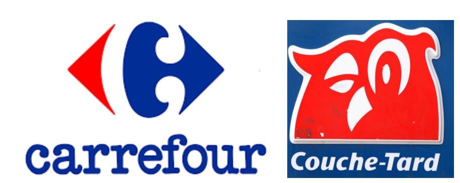 Carrefour és Couche-Tard logók