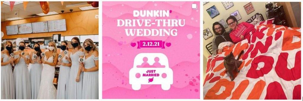 Dunkin' Instagram akció