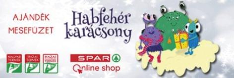 Sikeres Habfehér karácsony a SPAR-ban (Webshop promóciók a Magyar Termék ajándékaiért)