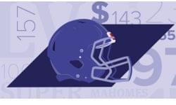 Television advertising spots for this year’s Super Bowl sold for record prices