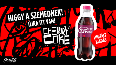 Közkívánatra visszatért a Cherry Coke!