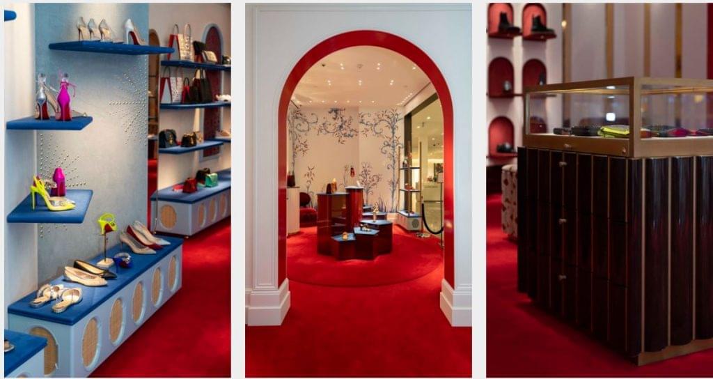 Christian Louboutin luxury boutique at Yorkdale