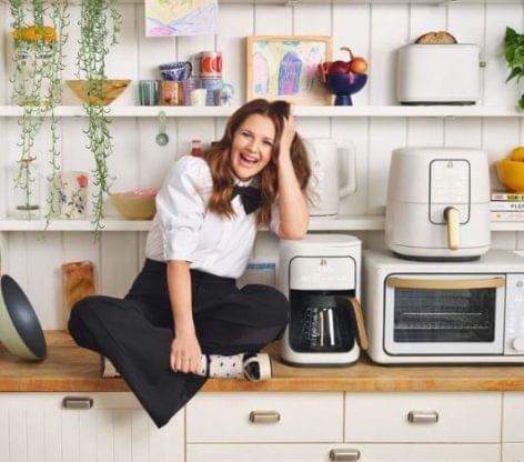 Drew Barrymore launches cookware brand at Walmart