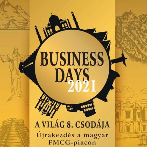 Business Days 2021. szeptember 20–24., <br>Hunguest Hotel Pelion, Tapolca,