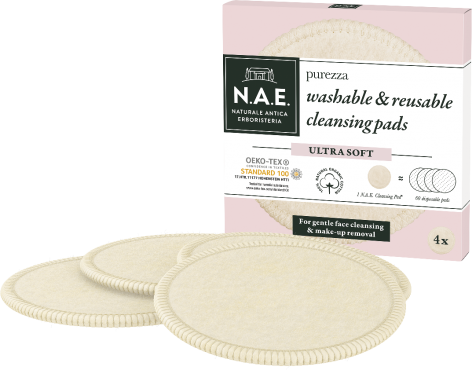 N.A.E. Purezza mosható & többször használható arctisztító korongok