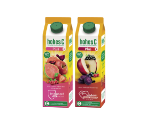 New 100-percent juices in the Hohes C Plus range - Trademagazin