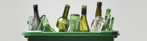 More and more glass waste is being generated