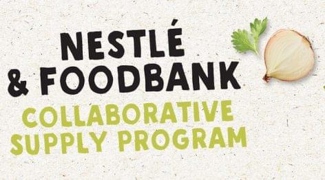 Az Élelmiszerbanknak gyárt terméket a Nestlé