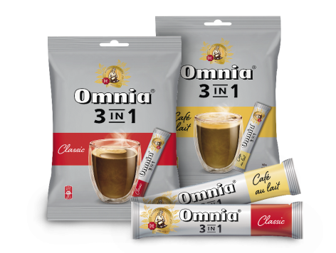 Douwe Egberts OMNIA 3in1 kávékülönlegesség