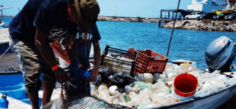 Beer company hosts tournament to fish out plastic in mexico