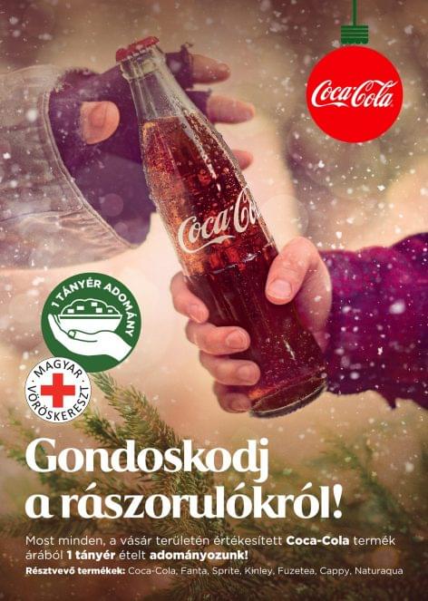 A Coca-Cola segítségével idén karácsonykor még könnyebb jót tenni