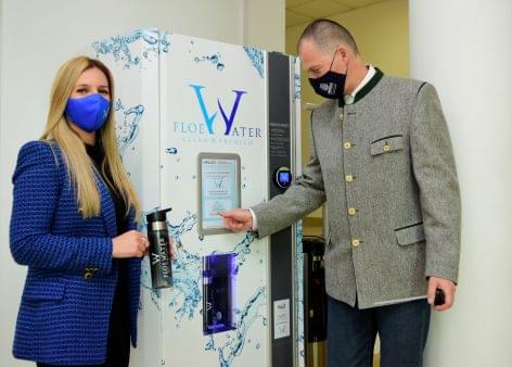 Először hazánkban a Miskolci Egyetemen érhetőek el a csomagolásmentes vízautomaták