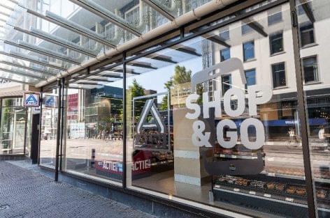 Kassza nélküli boltot tesztel az ALDI a hollandiai Utrechtben