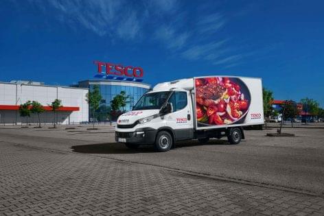 Tesco continues to strengthen its online services in new rural towns