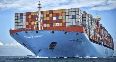The shipping giant made huge profits with fewer containers