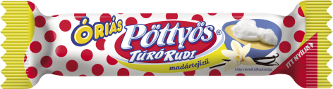 Pöttyös Túró Rudi with floating island flavour