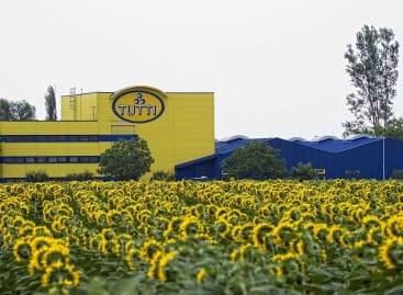 The Tutti Élelmiszeripari Kft. expanded its capacity from about 1.3 billion HUF.