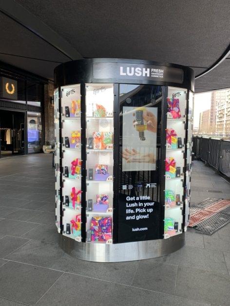 Lush adds 24/7 self-service kiosk