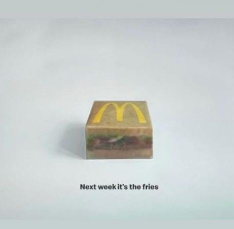 Kanye West újragondolja a McDonald’s hamburgerének csomagolását – A nap képe