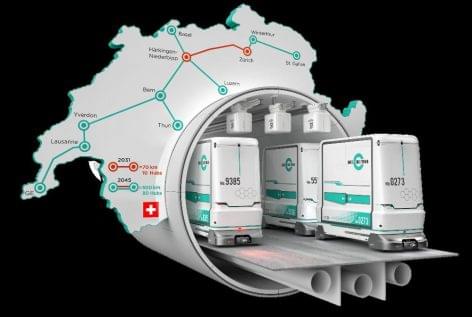 Switzerland’s new underground logistics system aims for sustainability