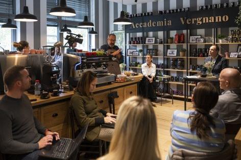 Caffè Vergnano is gaining market share in the super premium category and is expanding with a training center in Hungary