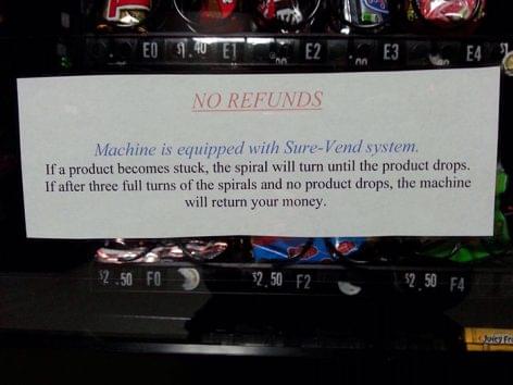 Vending Machine, 21st century – Picture of the day
