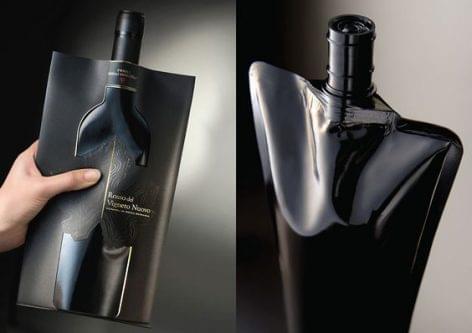 Stylized Bordeaux wine bottle – Picture of the day
